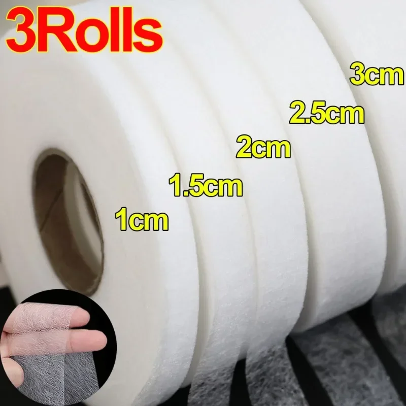 180/60M Pants Hem Tape Self-Adhesive Edge Shorten Paste Tape DIY Tools for Jean Clothes Length Shorten Home Sewing Accessories