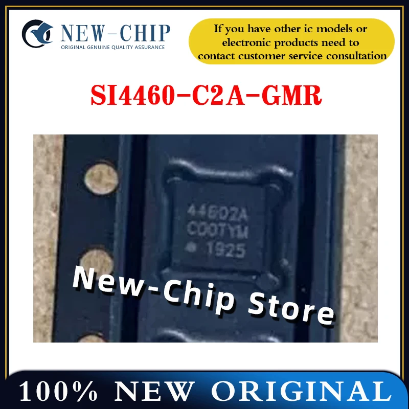 5PCS-100PCS/LOT  SI4460-C2A-GMR  QFN20  Screen printing 44602A RF transceiver chip NEW ORIGINAL  SI4460-C2A