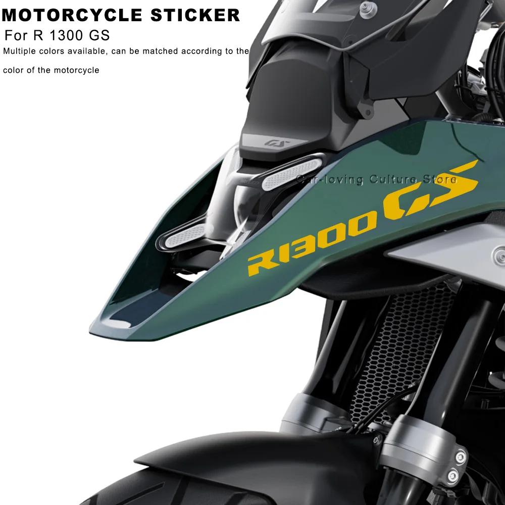 Untuk BMW R1300GS R 1300GS 2012-2023 2024 paruh depan R1300 stiker sepeda motor stiker tahan air Logo Decal