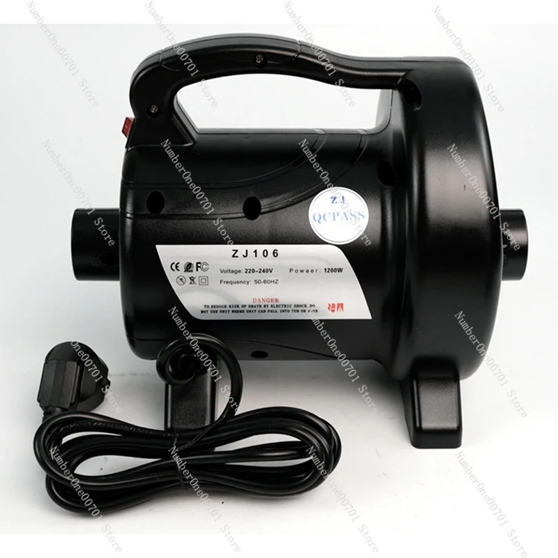 

ZJ106 1200W 220V hot selling Marine high pressure inflatable tent inflatable boat inflatable boat pump