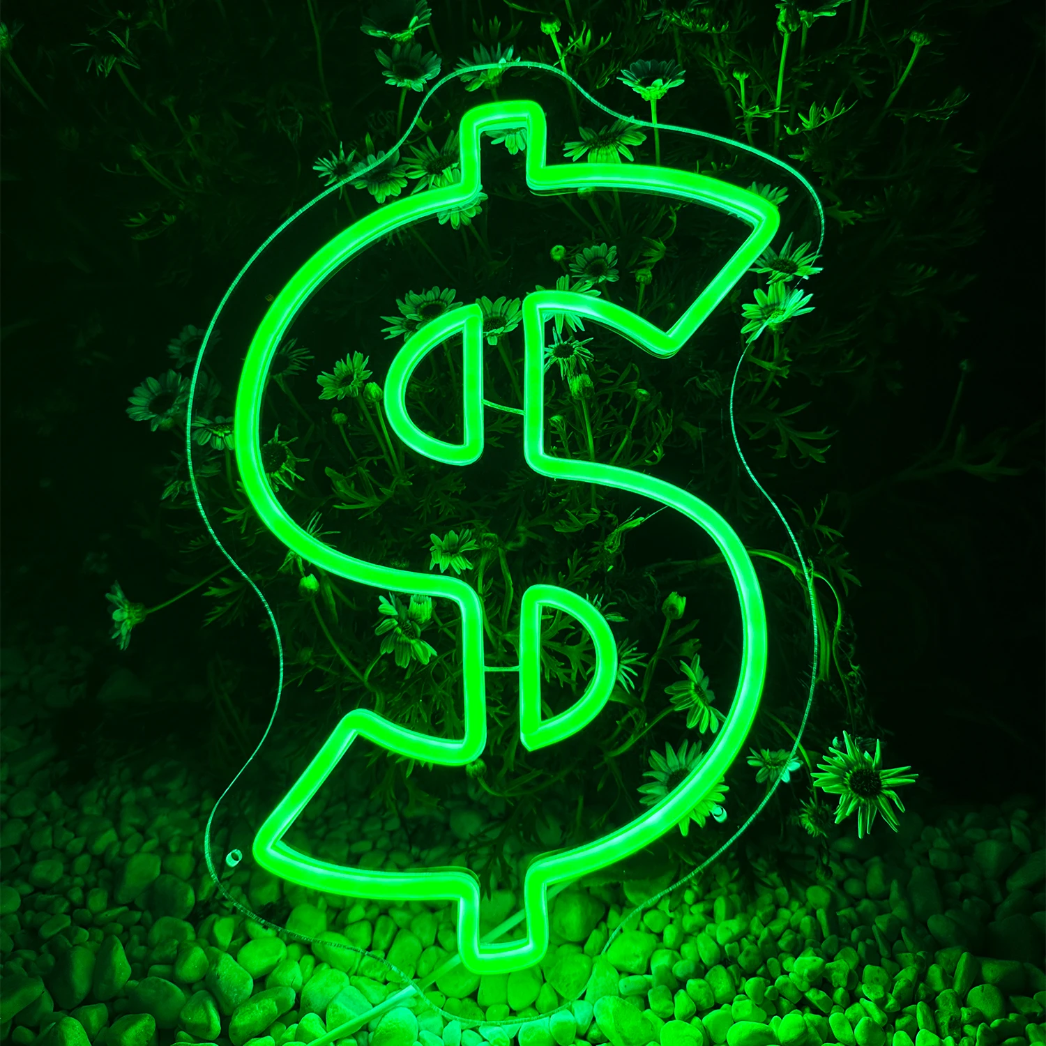 Dollar Neon Sign Entrepreneur Incentive Room Party Shop Bar Studio Gamers room art wall decoration birthday present LED Lights