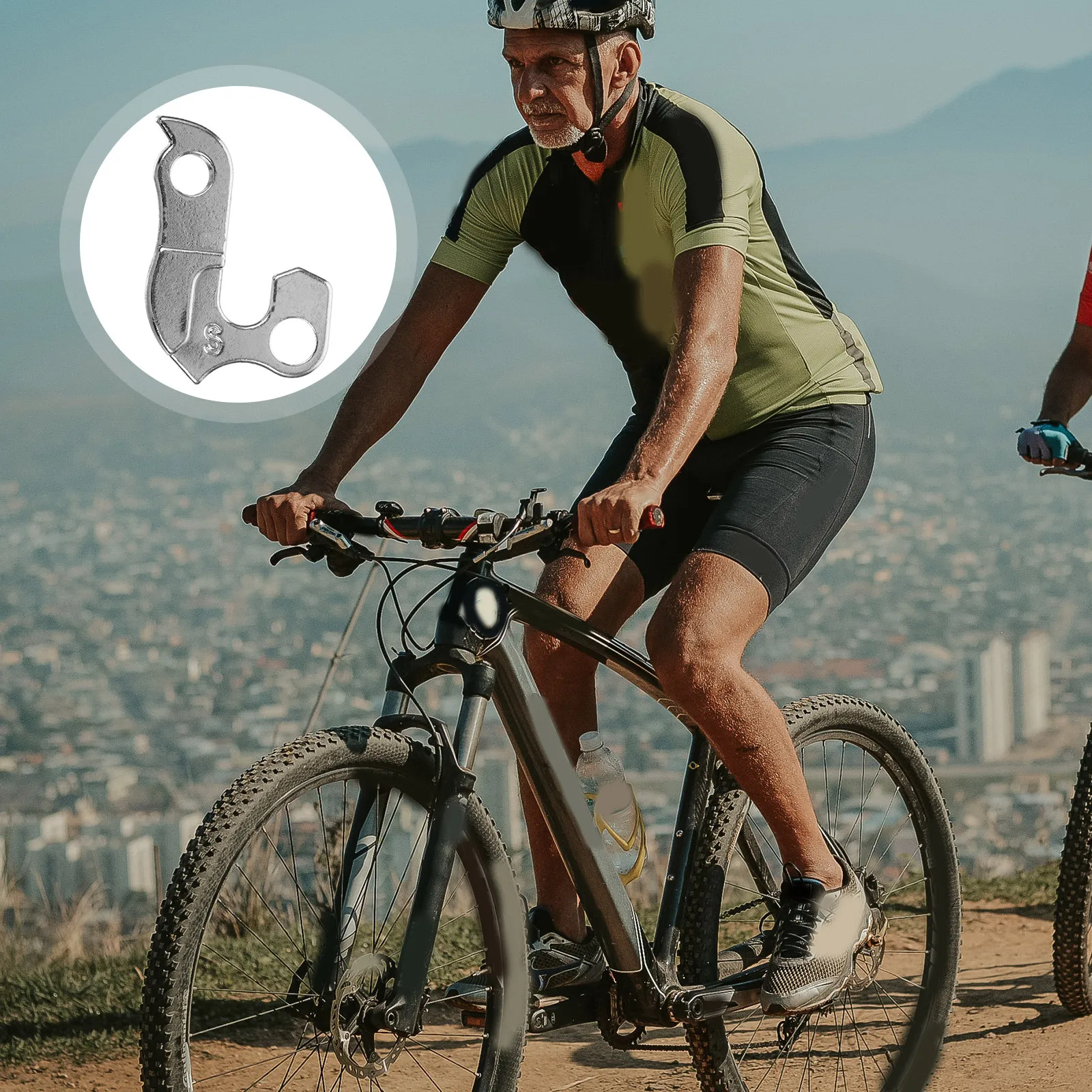 

Bike Alloy Rear Derailleur Hanger Tail Hook Practical Smooth Surface Easy Install Replaceable Gear Adapter