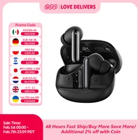 QCY Melobuds N50 ANC Auriculares inalámbricos Bluetooth 5.4 Cancelación activa de ruido 6 micrófonos Auriculares con llamadas claras Conexión multipunto