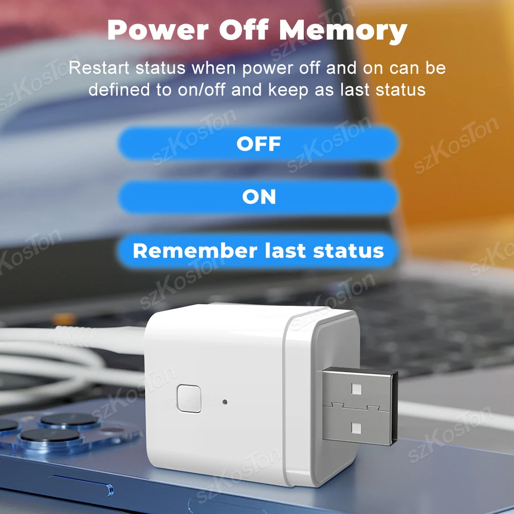 Tuya Smart Micro USB Adaptor Switch Timing Smart Home Charge Plug 5V WiFi Socket Mini USB Power Adaptor Works With Alexa Google
