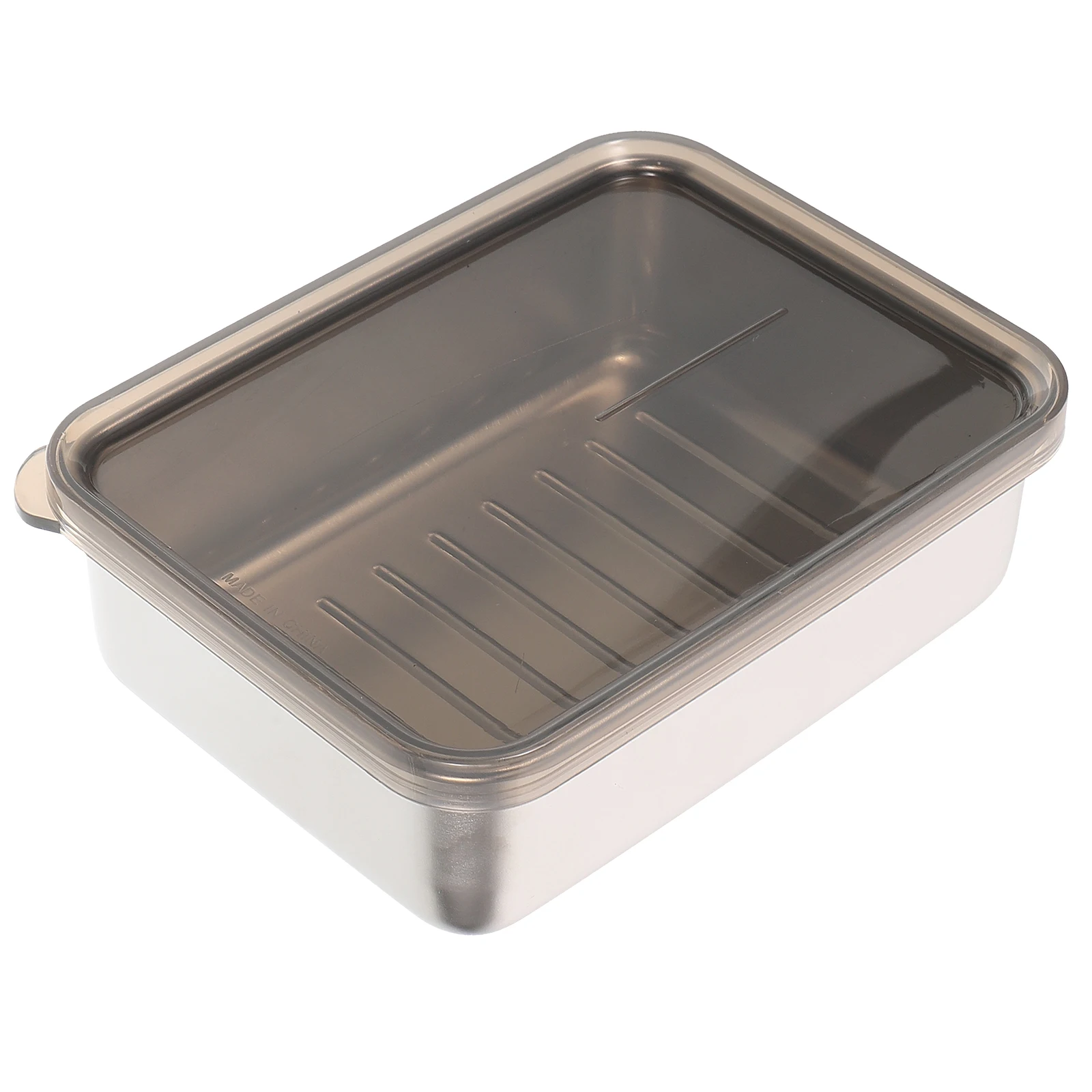 

1pcs Stainless Steel 400Ml Food Storage Containers Excellent Sealing Fresh Keeping Microwave Freezer Safe