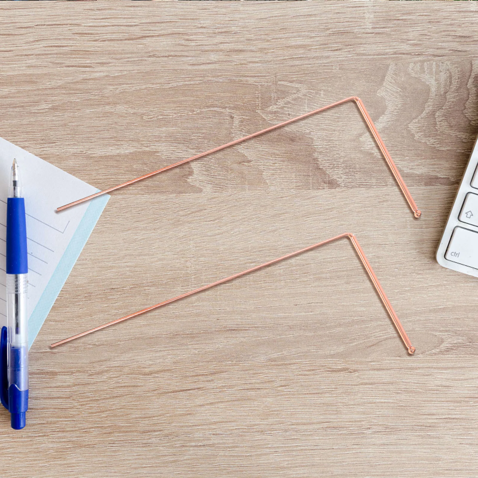 

1 set 1 Set Copper Dowsing Rods Kit For Divining Ghost Hunting Water Treasure Detection Portable Spiritual Tools Home Office Use