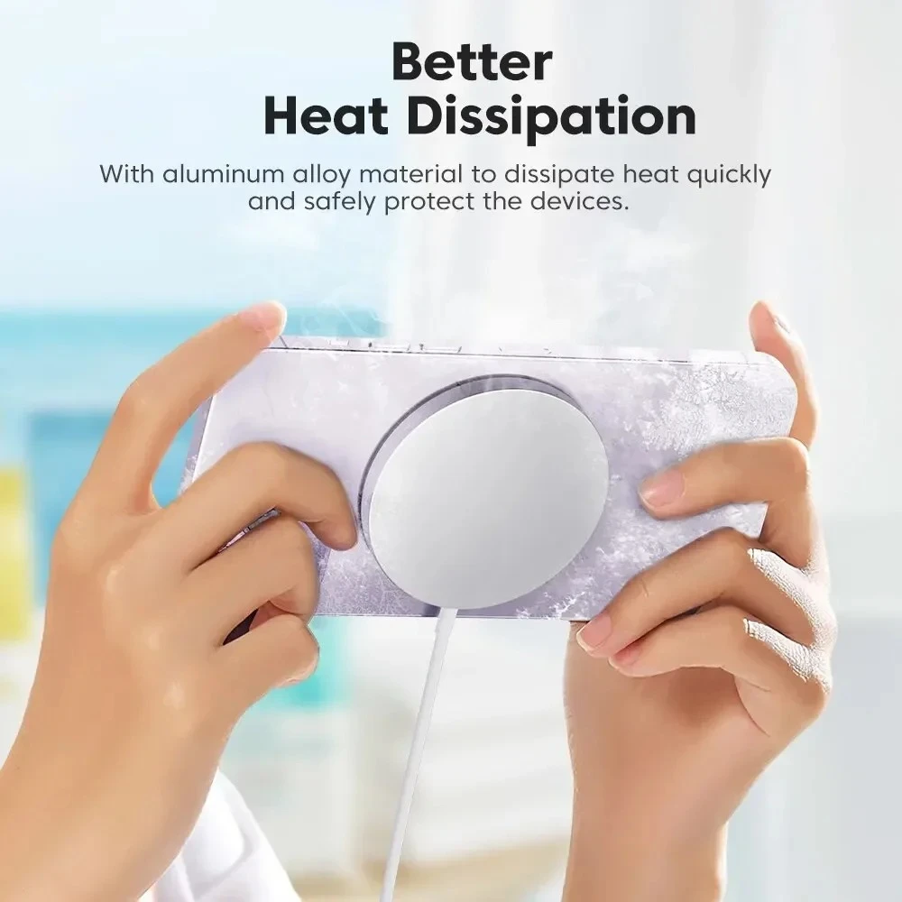 자기 무선 충전기 15W 빠른 충전 무선 전화 충전기 iPhone 15 14 Pro Max 미니 빠른 자기 충전기