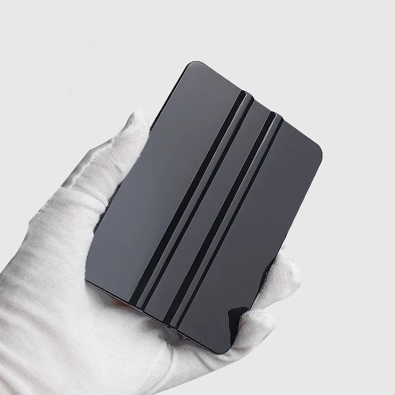 10x7cm Vinyl Wrap Car Film Install Squeegee Carbon Fiber Wrapping Tool Foil Window Tint Scraper Film Wrapping Car Wrap Tools