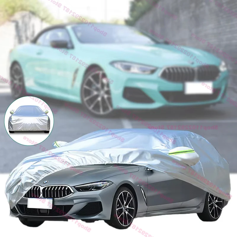 

For BMW 8 Series Outdoor Protection Full Car Covers Snow Cover Sunshade Waterproof Dustproof Exterior Car Accessories