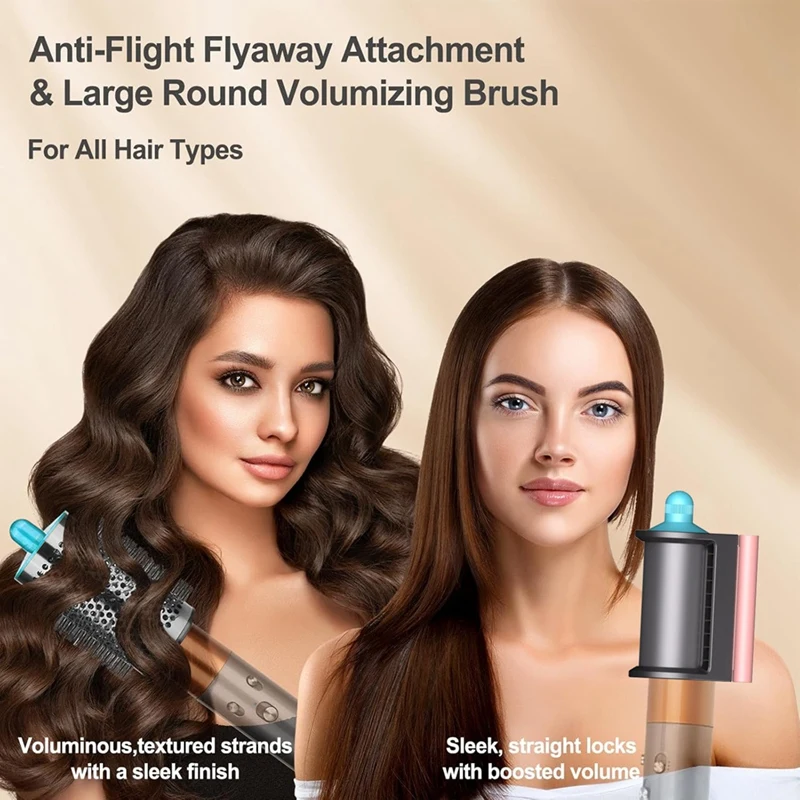 MAKE Cilindro-Pettine e Anti-Flyaway-Bozzle-Para-Dyson-Airwrap-HS01-HS05-Styler-Attaque-Cabelo-Amarecimento-Misagem-Bocal