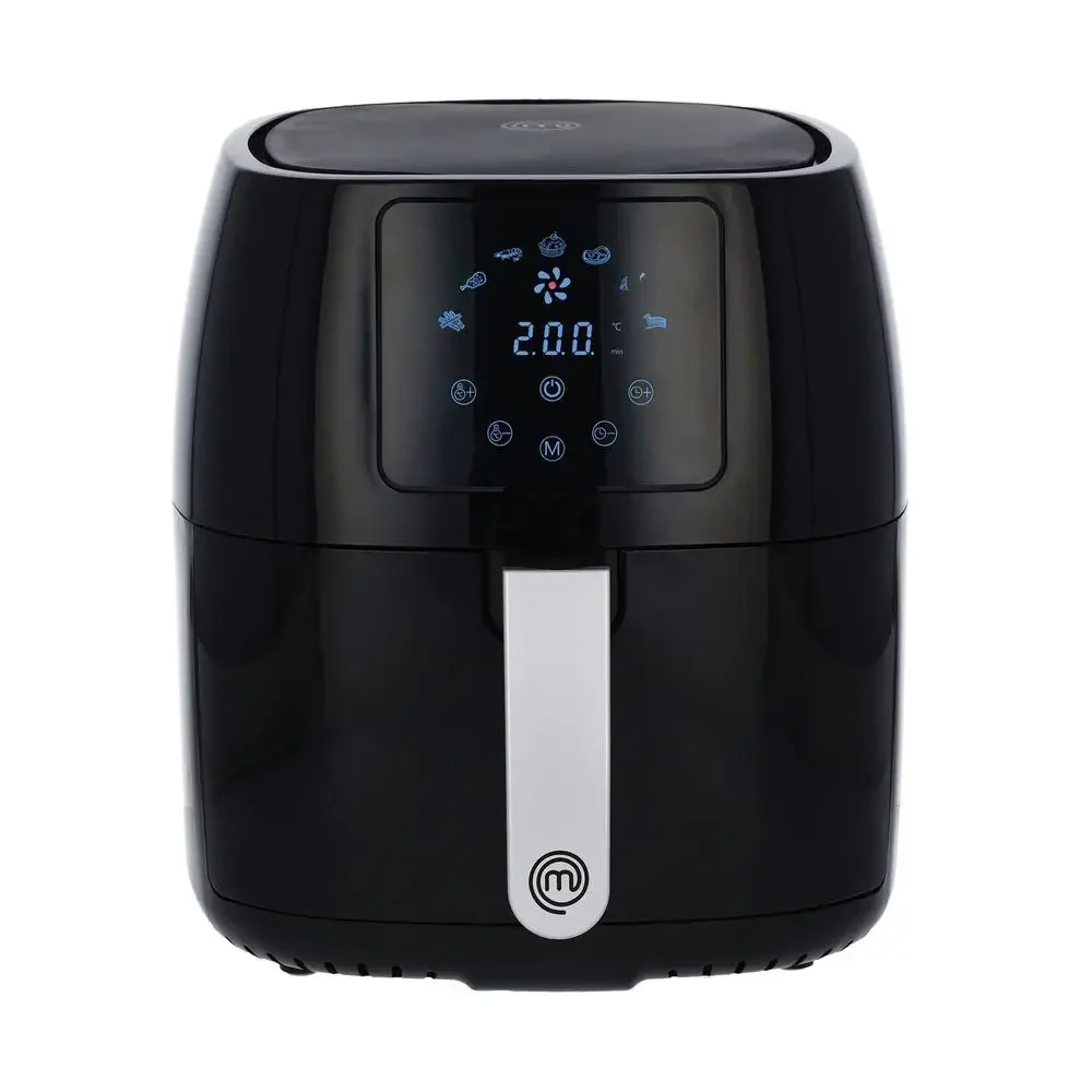 Digital Air Fryer 4.75 Qt Official  Compact Energy Saving Rapid Cooker 7 Presets 360° Air Circulation Easy-to-Clean Healthy