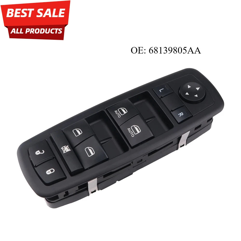 

New Front Left Master Window Switch For 2011-2017 Dodge Charger Chrysler 68231805AA 68139805AB 68139805AA 56046823AC