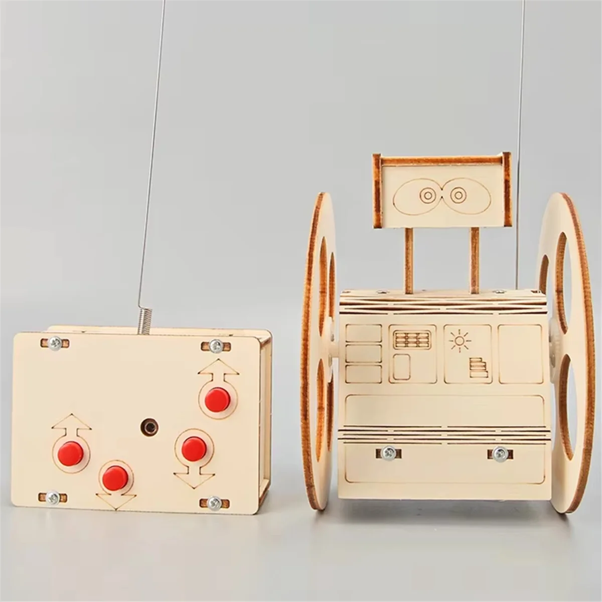 AA98 方向変更バランスロボット技術生産子供の科学実験教育玩具学生マニュアル Diy