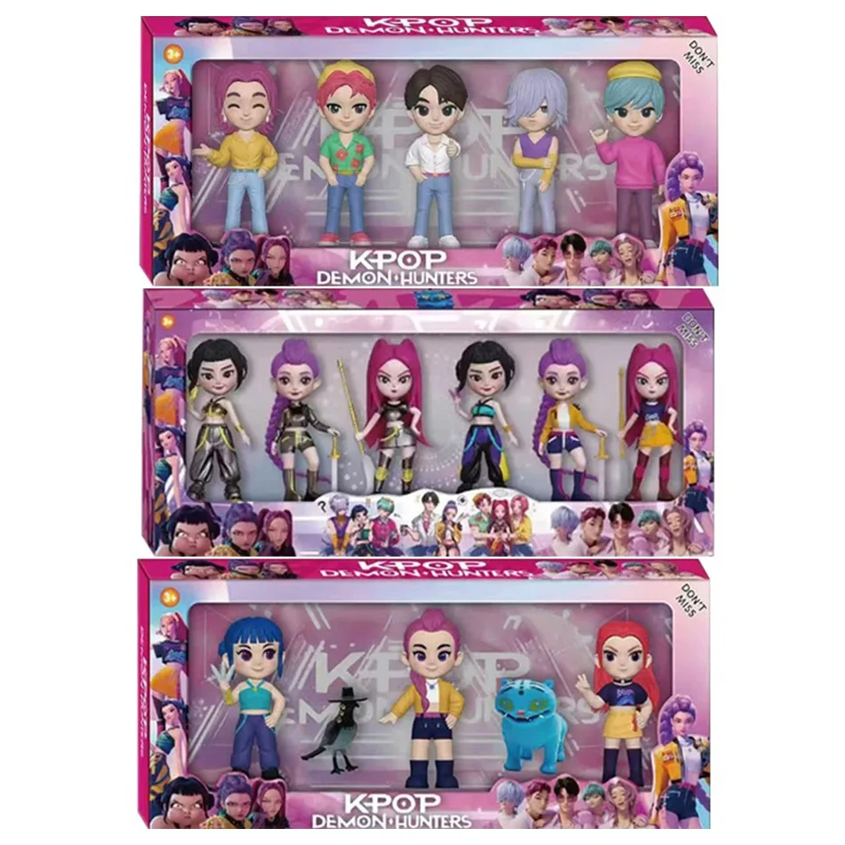 Figurki anime, K-pop, grup chłopięcych, grup dziewczęcych, figurki modelarskie, postacie z kreskówek, gadżety do gier, ozdoby na biurko, figurki kolekcjonerskie, idealne prezenty dla dzieci.