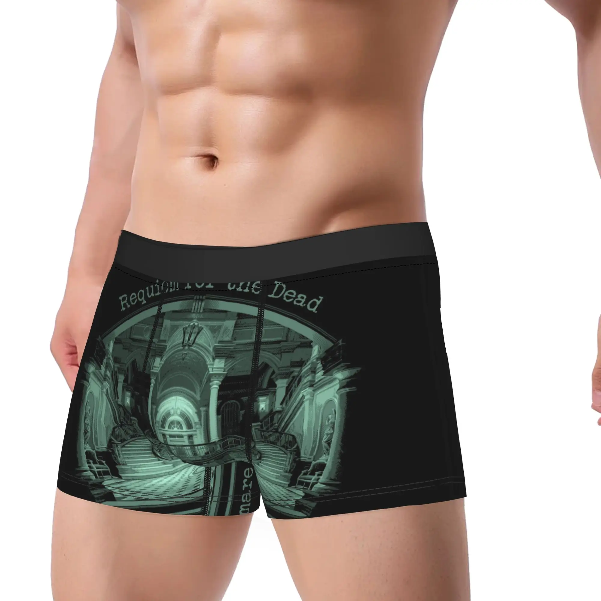 Boxer Shorts Panties Briefs Men Rhodes Hill Chronic Care Center Resident Evil 9 Requiem Underwear Underpants for Homme Plus Size