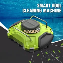 Swimming Pool Cordless Automatic Suction Machine, Pool Bottom Cleaning Robot Intelligent Underwater Vacuum Swimming Pool Cleaner