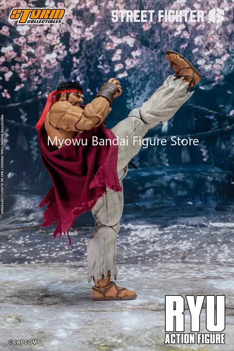 Brand New in Stock Storm Toys 1/12 CPSF28 Street Fighter 6 Long Movable Figure Doll Ornament Model Collection Gift