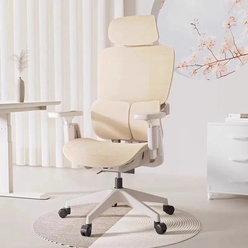 

Footrest Wheels Office Chair Conference Backrest Reading Office Chair Bedroom Comfortable Lazy Sillas De Oficina Home Furniture