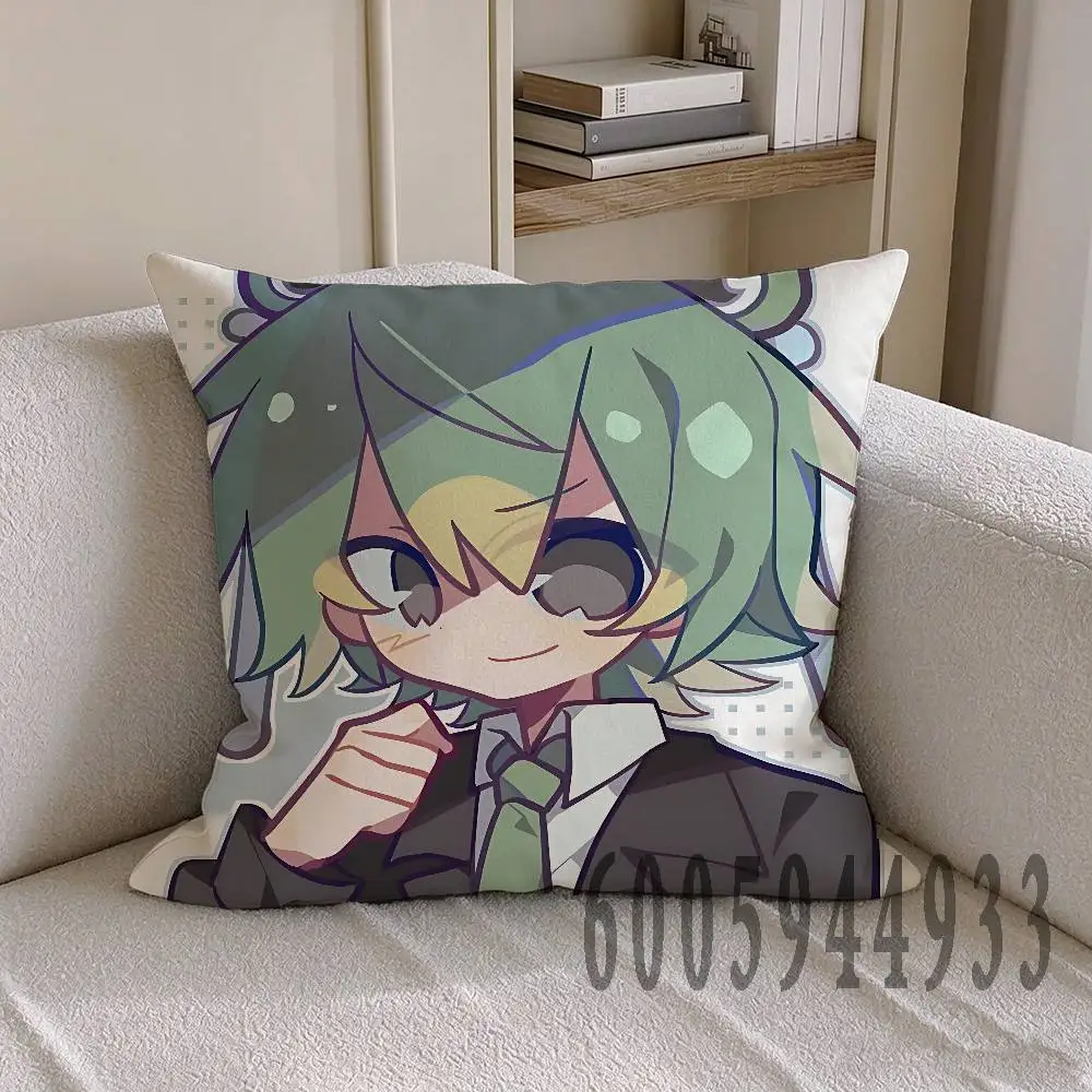 F-FroggyDude Square Pillow Cover Multiple Sizes For Car Home Bedroom Decoration Holiday Housewarming Gift For Family