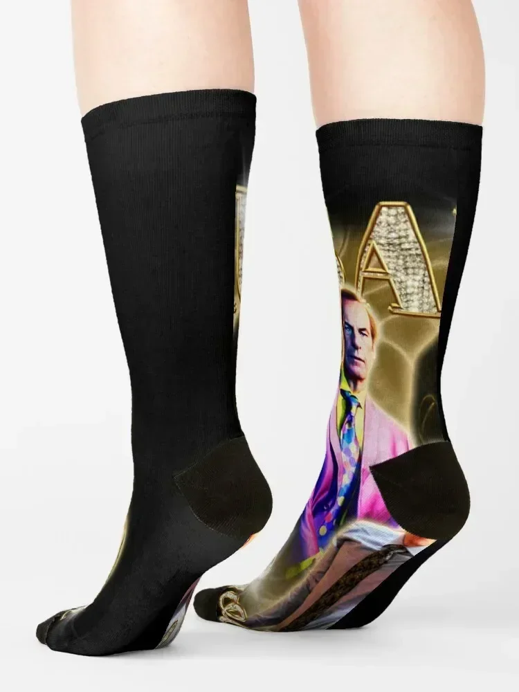 Saul Goodman Vintage Better Call Saul Old School Jimmy McGill Breaking Bad Socks hockey warm winter heated Girl'S Socks Men's