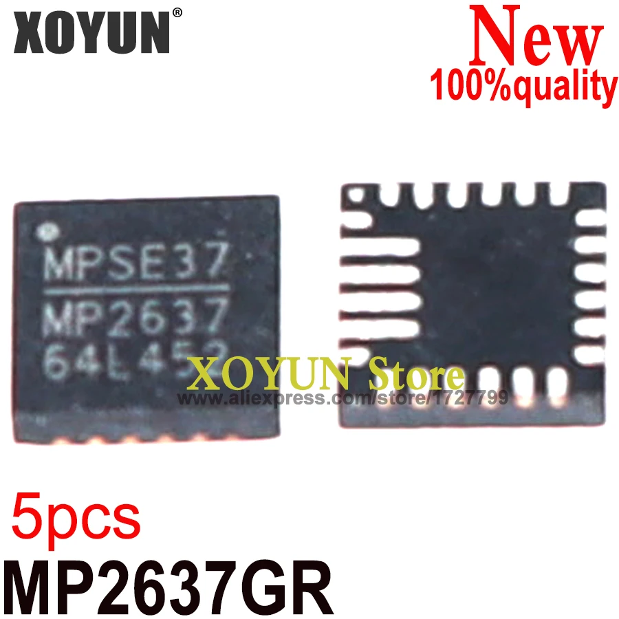 

(5 шт.) 100% новый MP2637GR MP2637 QFN-24 чипсет