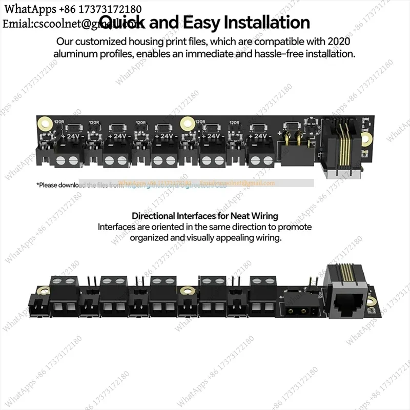 CANbus Expansion Board Rich Interface for 3D Printer Controller Mainboard Module