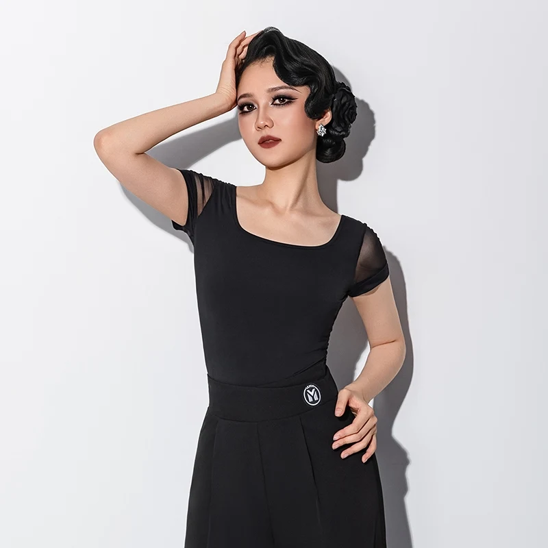 costumes-de-spectacle-de-danse-latine-pour-femmes-pantalon-de-danse-moderne-a-manches-courtes-vetements-de-danse-latine-pour-adultes-nouvelle-collection-2026-dqs20803