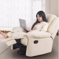 Space Massage Armchair Electric Multi-Functional Lazy Sofa Living Room Rocking Chair Adult Manicure Rotating Single Sofa