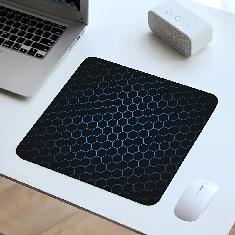 CIFbuy Anime Gaming Mouse Pad Mini Geometric Desk Mat HD Non Slip Rubber Base Smooth Surface Computer Keyboard Office Mat