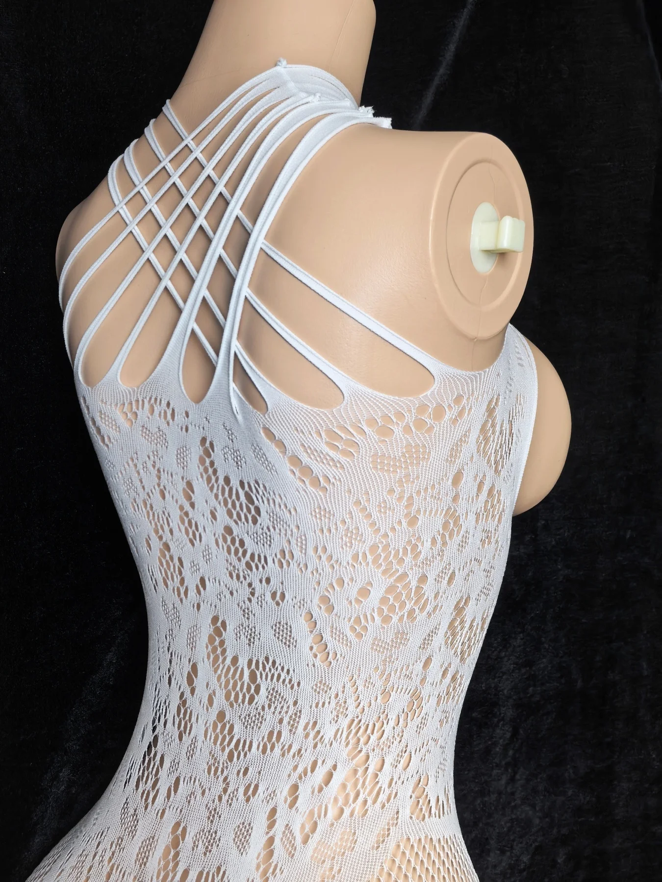 الملابس المثيرة نمط الملابس الداخلية النسائية Crotchless الاباحية قطعة واحدة مفتوحة البرازيلي سراويل مثير الملابس الجسم البدلة تيدي ارتداءها #5