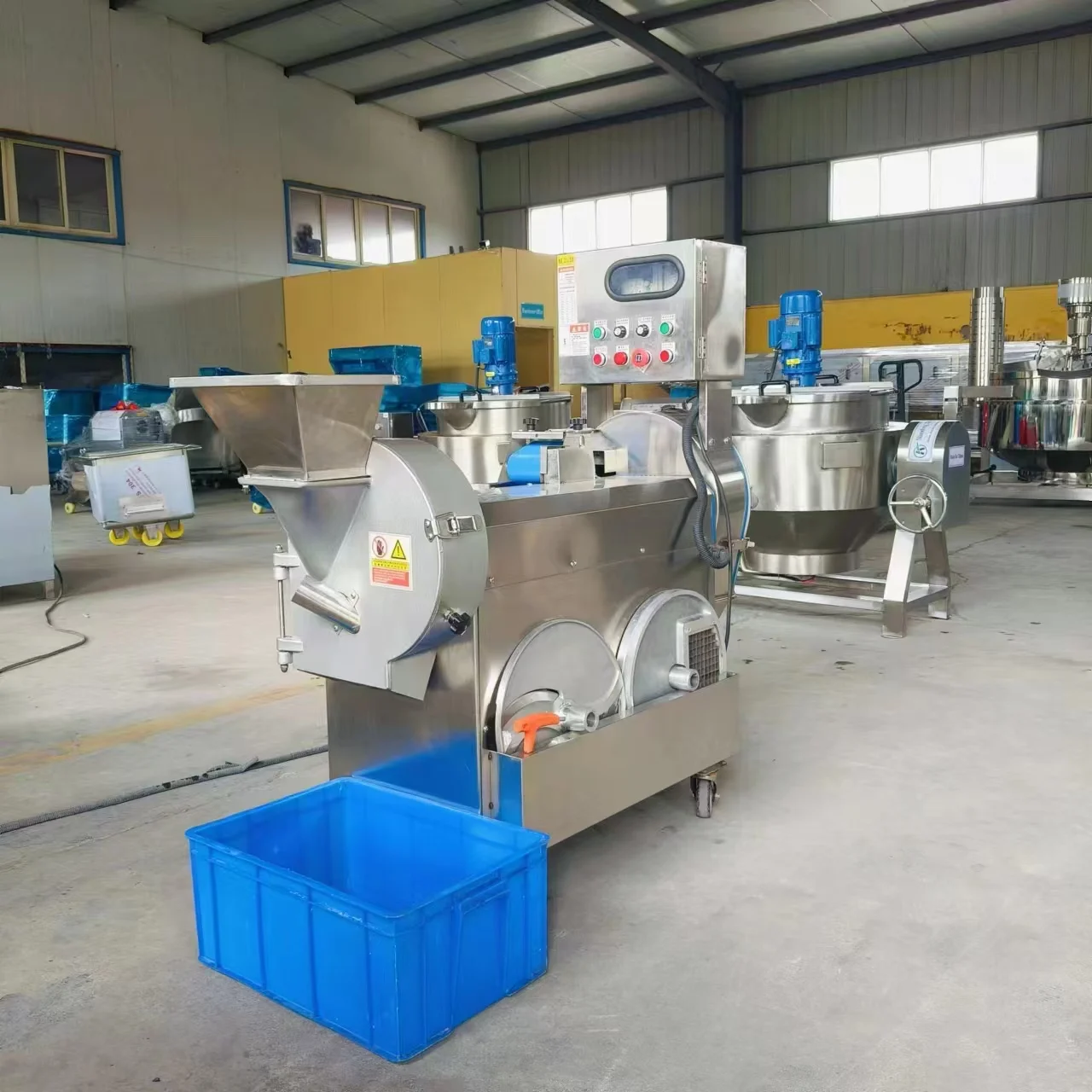 Factory Sales Vegetable Cutting Machine Double Head Vegetable Cutter/Vegetable Processing Line