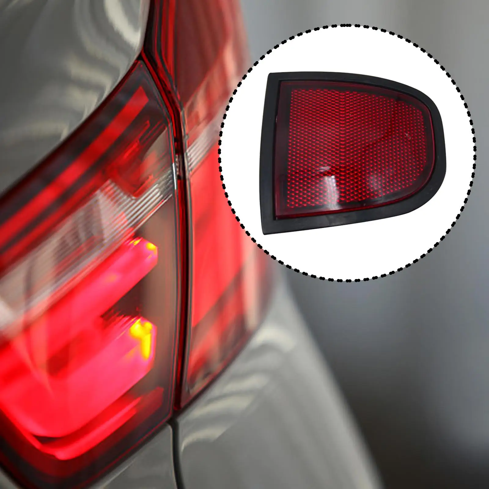 

Replacement Rear Bumper Reflector Light Red for Mitsubishi 2005-2015 RIGHT