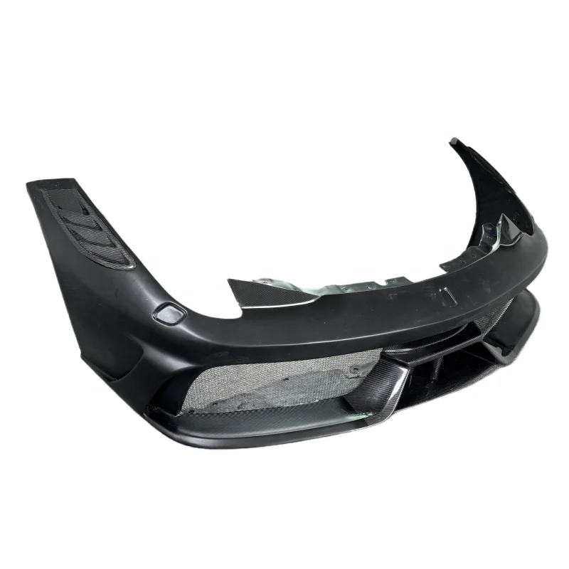 

High Quality Half Carbon Fiber SP Style Front Bumper Body Kit for Ferrari 458 Italy
