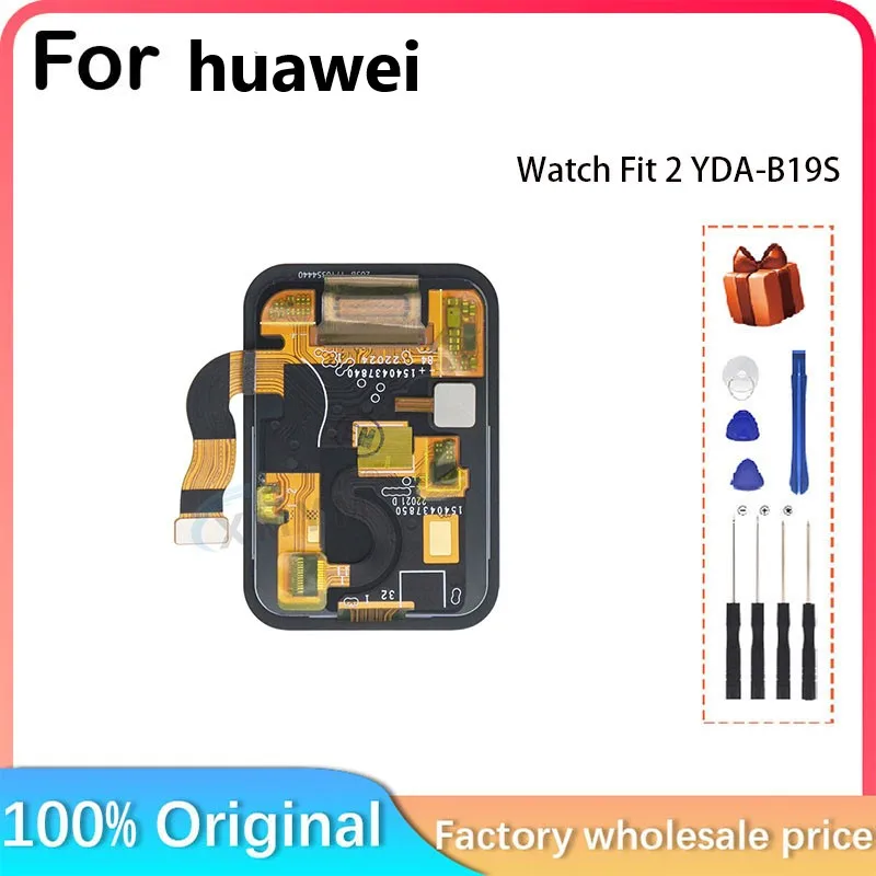 Per Huawei Watch Fit 2 YDA-B19S smart bracciale display LCD + touch panel digitizer per Fit 2 YDA-B19S AMOLED display