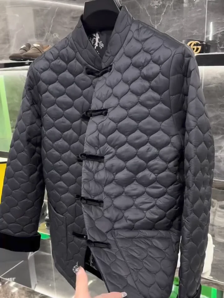 

Men's Casual Tang Suit Jaet Comfortable Busin Faionable Autumn Winter New Arrival Chinese Sle Long Sve No Ironing...