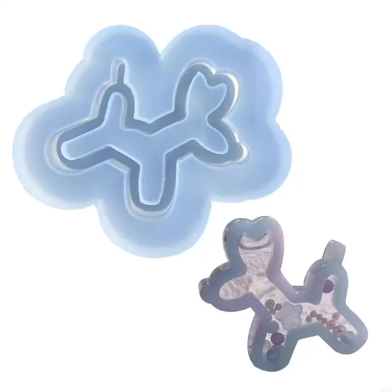 400A Reçine Shaker Silikon Kalıp Balon Köpek DIY Crafts Anahtarlık Dekoru