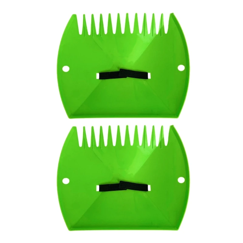 2 pcs kolektor daun ergonomis untuk pembersihan musim gugur taman berkebun alat nyaman menggunakan y5ga