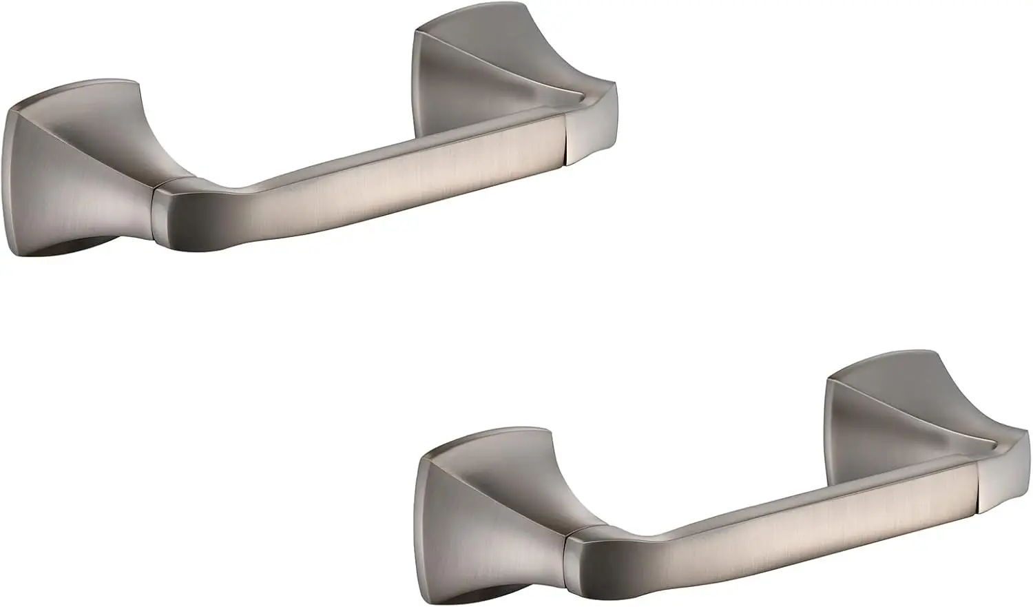 

Toilet Paper Holder for Moen Voss YB5108BN Brushed Nickel, 2-Pack, Fits Most Mega Rolls for Easy Replacement Bathroom Toi