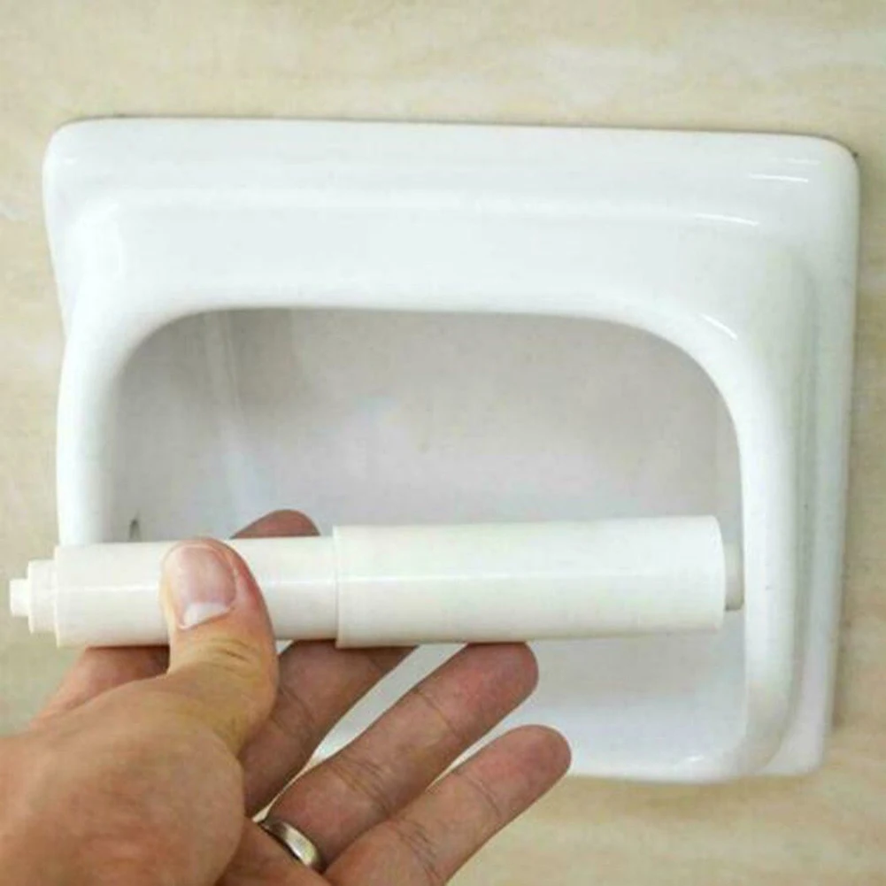 Toilet Tools Toilet Roll Spindles 3Pcs Flexible Insert-Spring Replacement Roll Holder Roller Spindle High Quality