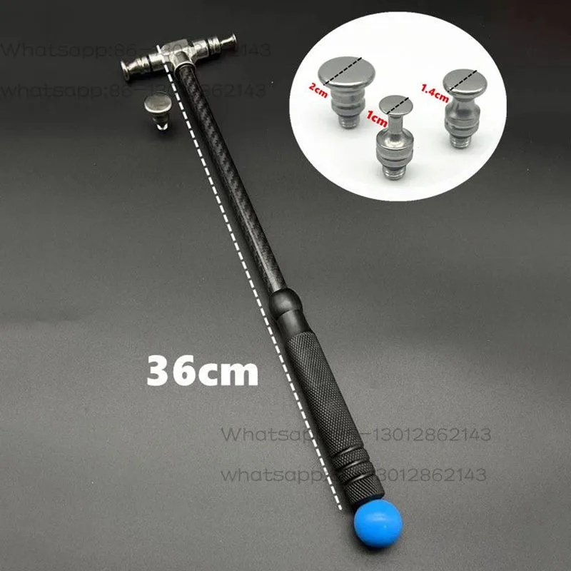 2026  NEW  Carbon Fiber Sheet Metal Leveling Hammer Scratch Free Car Dent Repair Auto Maintenance Tool