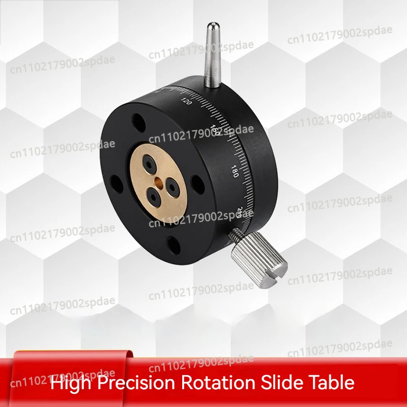 Rotary Micro-Adjustment Stage High-Precision Knob-Feed Positioning Platform for Optical Alignment Model REG25 40 60 R-Axis