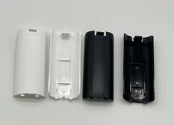 black&white Battery Cover Case Battery Back Door Shell Cover for wii remote controller