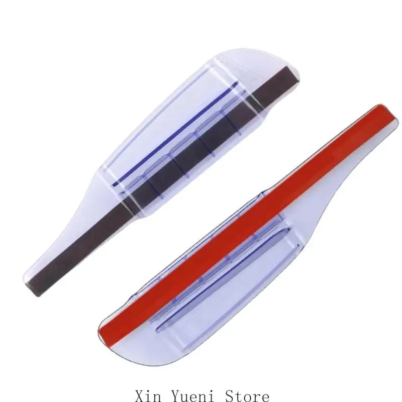 

High Durability PVC Rear View Mirror Rain Eyebrow Guard Universal Easy Installation for Vehicles Improves Safety 1 Pair