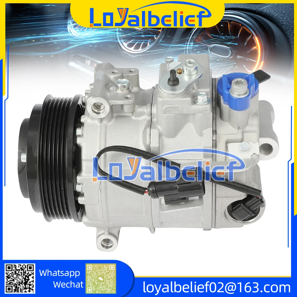 ضاغط مكيف الهواء لاند روفر LR3 4.4L - 2005 إلى 2009 JPB000173 JPB500091 JPB500280 LR012593 LR012794 LR015151 447180-8360 #2