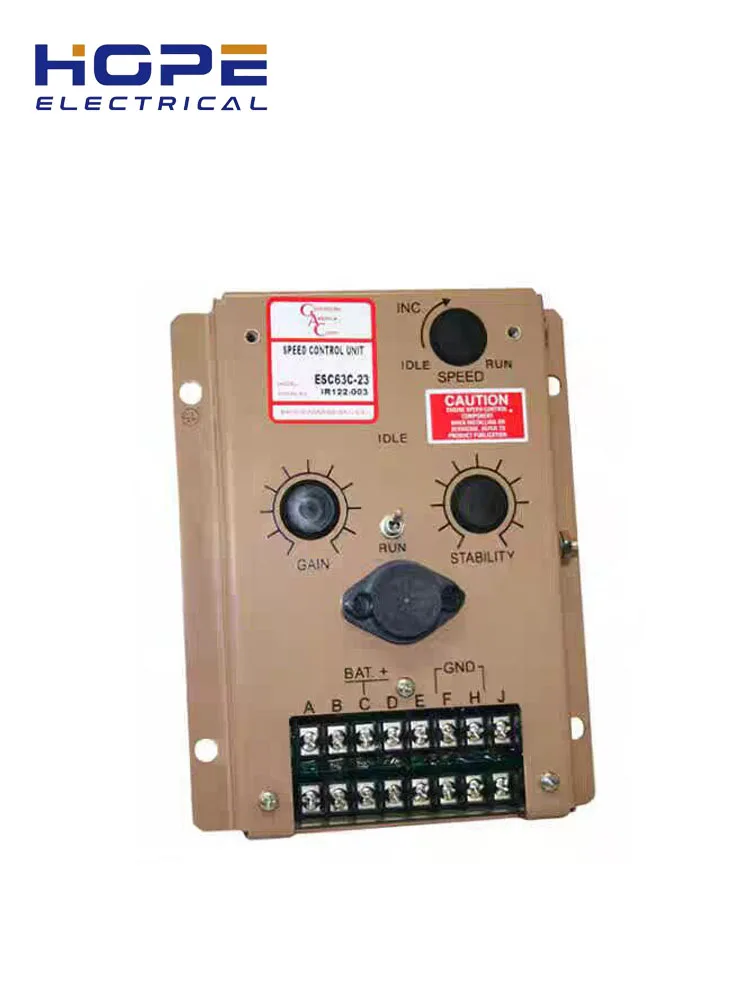 Original ESC63C-23 Diesel generator set controller ESC63C Series Speed Control Unit 12 – 32 V DC