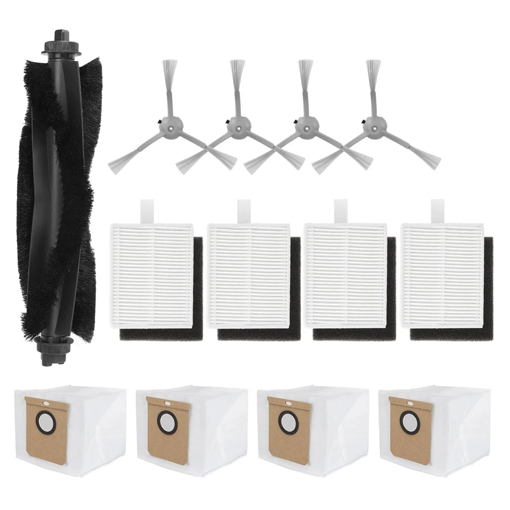 Il più nuovo! Kit di accessori da 13 pezzi per aspirapolvere robot Eufy serie L50/L60, comprese spazzole, filtri, sacchetti per la polvere