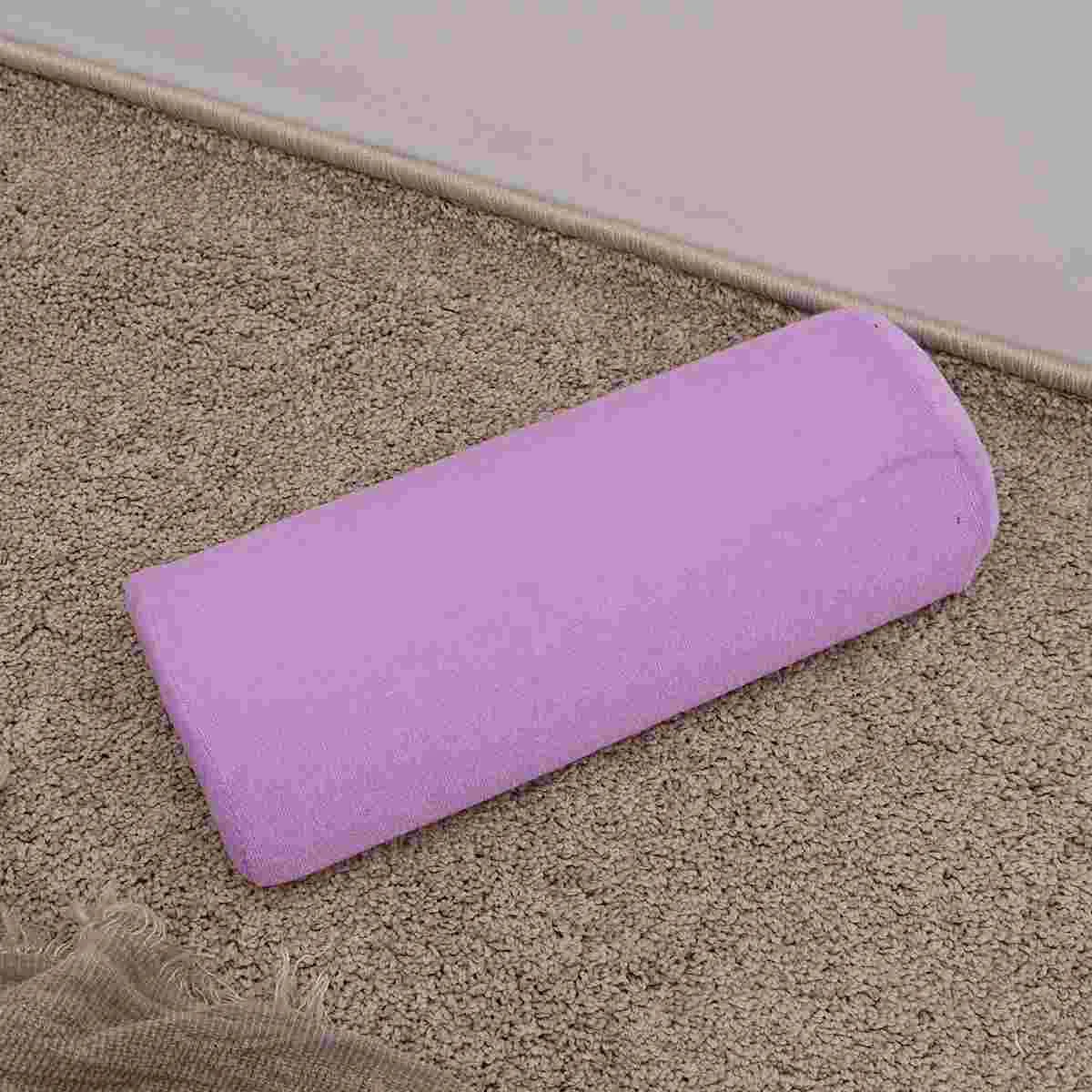 

Portable Comfortable Manicure Nail Salon Wrist Cushion Pad (Light Purple) nail cushion wrist pad nail cushion manicure