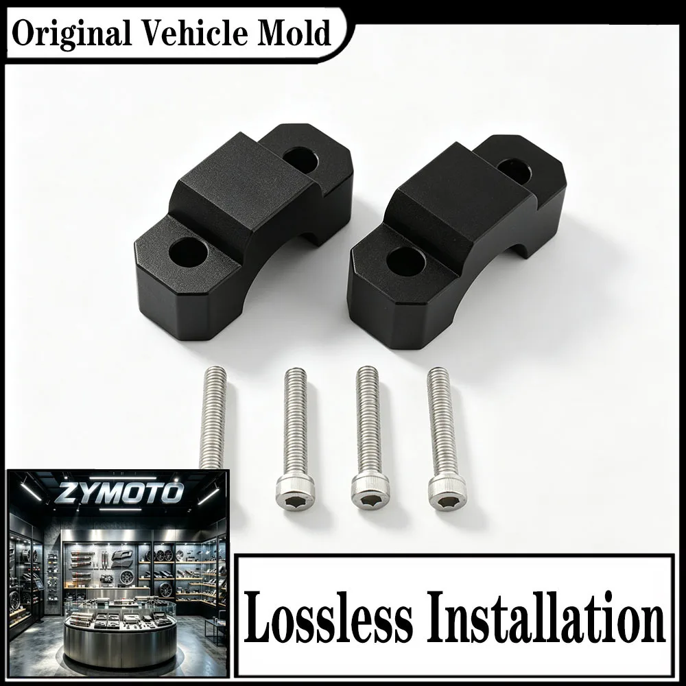 FOR HONDA CRF1100L CRF 1100L Africa Twin Adventure Sports 2020-2026 Handlebar Riser Riser Block 20mm Kit Black Silver Titanium