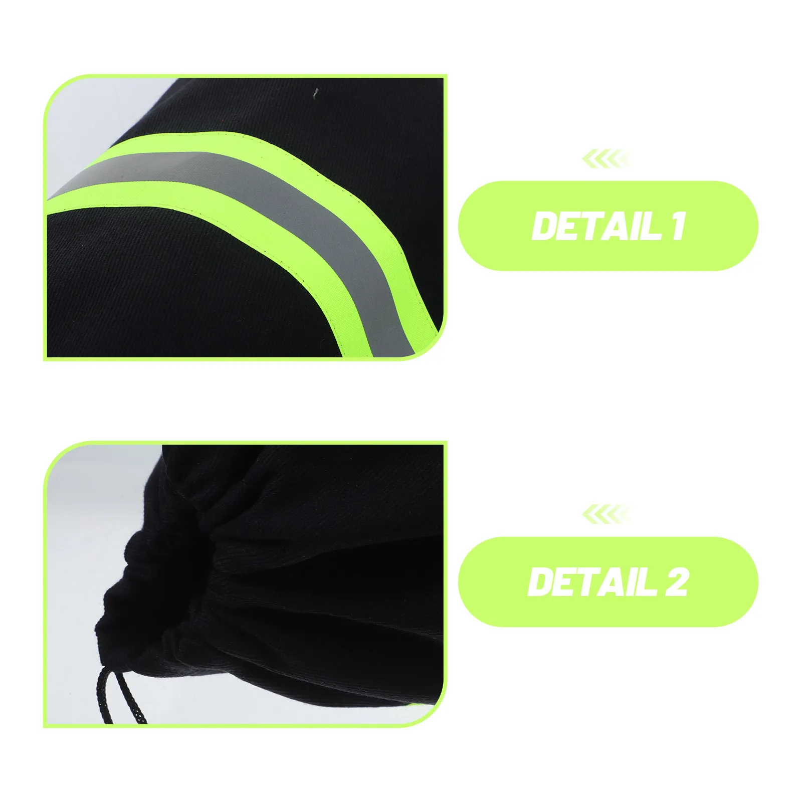 Fire Resistant Air Breathing Tank Cover 9L Reflective Strip Protective Sleeve for Emergency Industrial Firefighter Safety