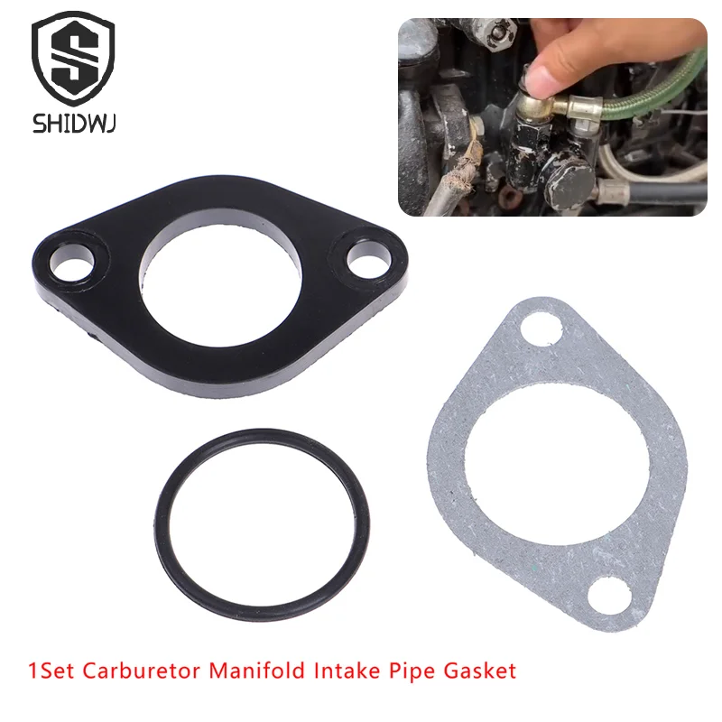 

1Set 26mm Carburetor Manifold Intake Pipe Gasket Spacer Seal Kit for Pit Dirt Bike ATV 110-160CC Wholesale